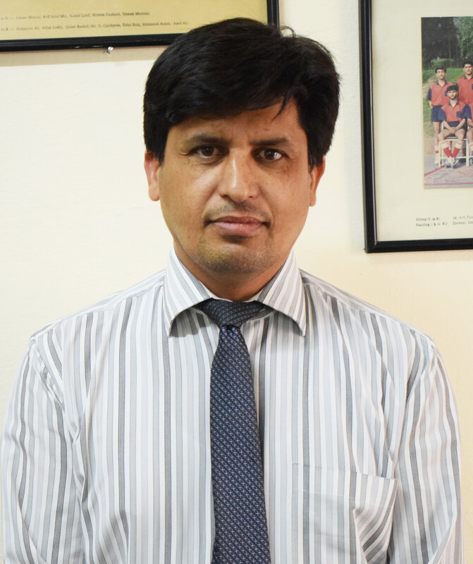 Mr. M. Sajjad Khan — Housemaster, Jinnah House